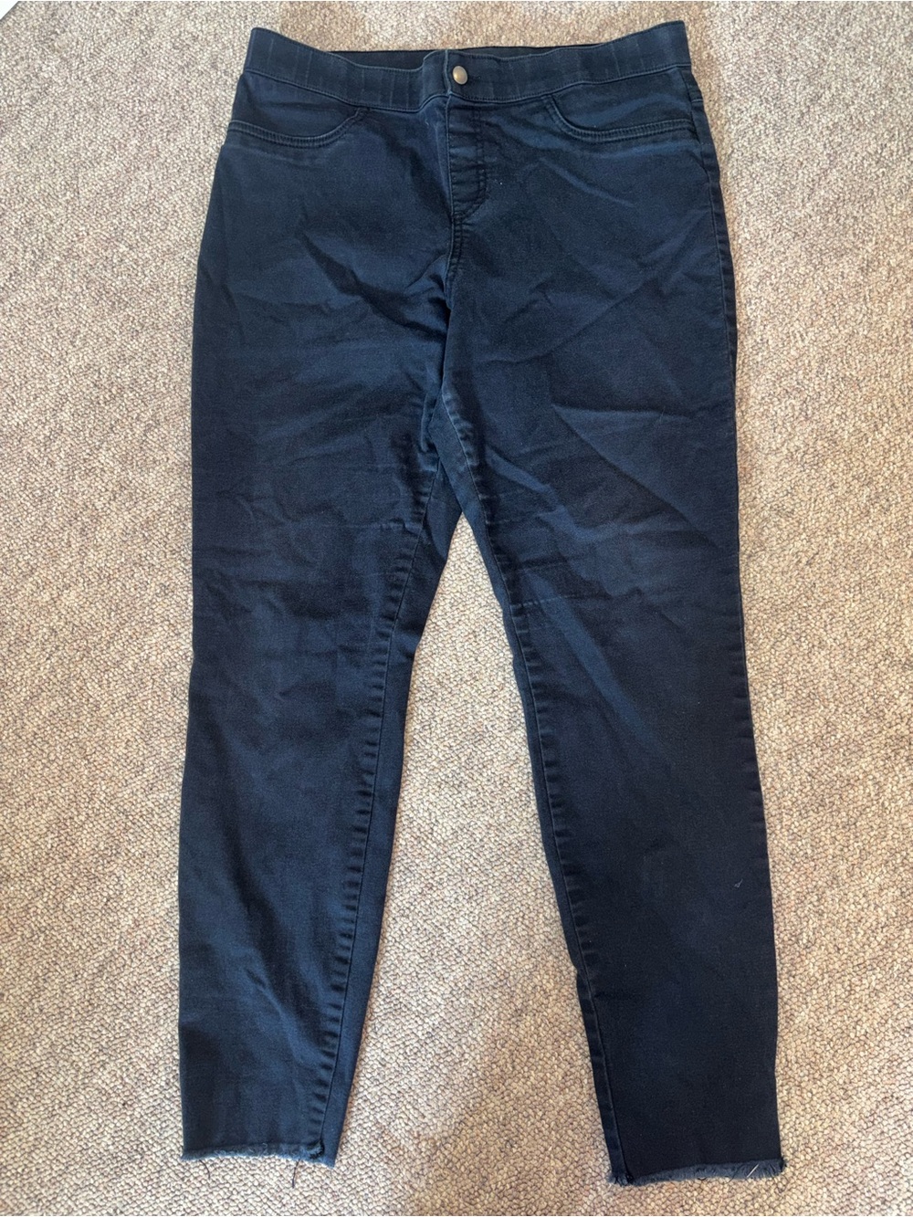 HUE Women's Navy Skinny Jeans